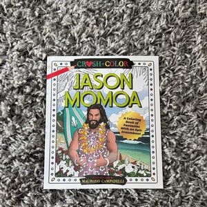 Jason Momoa Coloring Book